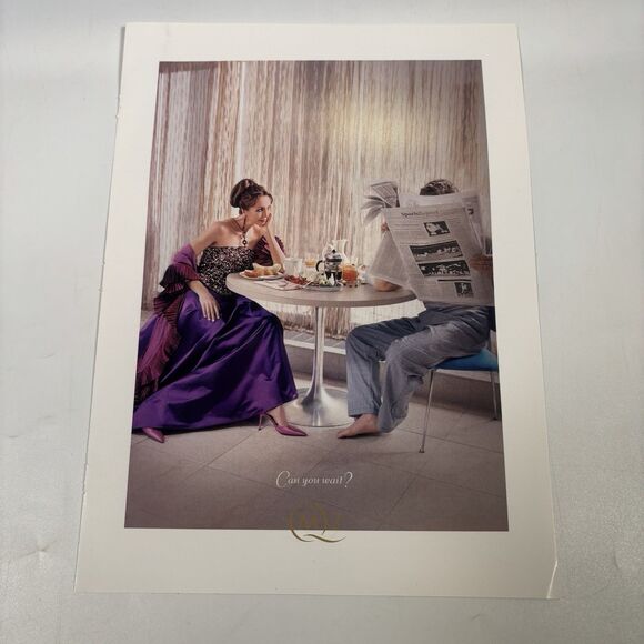 QUEEN MARY 2 CUNARD Ship Cruise High Heels Sexy Woman Fashion Feet 4 Pg Print Ad - Picture 2 of 6